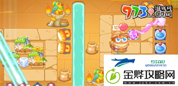 保卫萝卜4法老归来第118关怎么过