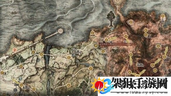 艾尔登法环所有龙的位置