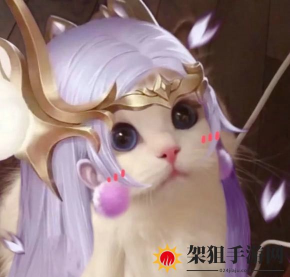 王者荣耀猫咪头像貂蝉原图无水印 猫咪头像貂蝉高清原图