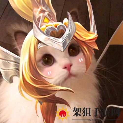 王者荣耀猫咪头像花木兰高清大图 头像猫咪花木兰原图无水印
